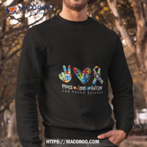 Peace Love Autism Las Vegas Raiders Nfl Shirt 2 peace love autism las vegas raiders nfl shirt sweatshirt