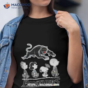 Peanut Characters Penrith Panthers Shirt