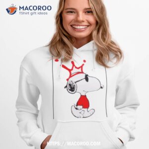 Peanuts Snoopy Joe Cool Crown Shirt 2 peanuts snoopy joe cool crown shirt hoodie 1
