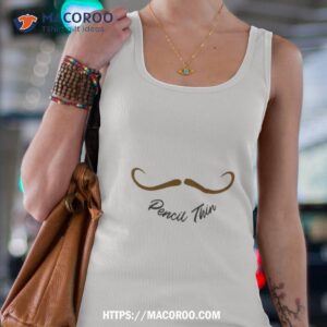 pencil thin mustache shirt tank top 4