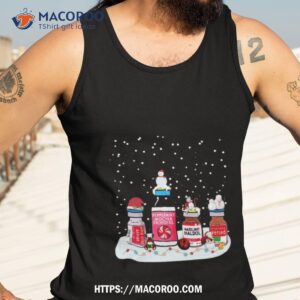 peppermint mocha propofol cute christmas nurse rn shirt tank top 3