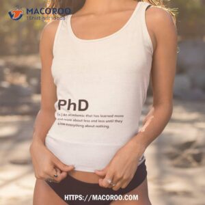 Phd Definition Shirt