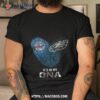 Philadelphia Eagles And Philadelphia 76ers Heart It’s In My Dna 2023 T Shirt