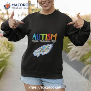 philadelphia eagles autism awareness knowledge power shirt sweatshirt