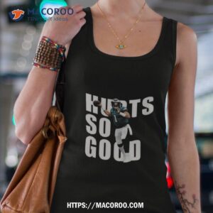 philadelphia eagles jalen hurts so good photo design shirt tank top 4