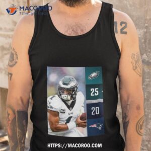 philadelphia eagles win 25 20 new england patriots nfl kickoff 2023 final score shirt tank top