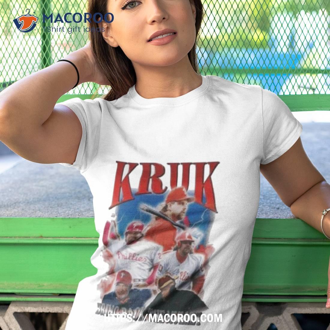 Philadelphia Phillies John Kruk Bootleg Bring Back The Mullet 2023 T Shirt