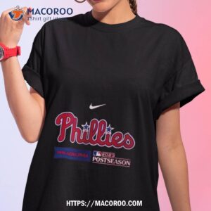 Philadelphia Phillies Nike 2023 Postseason Authentic Collection Dugout Unisex T Shirt