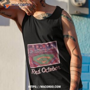 philadelphia phillies red october stadium 2023 t shirt tank top 1