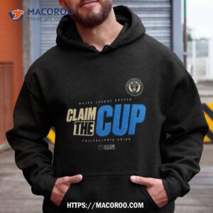 philadelphia union mls claim the 2023 cup playoffs t shirt hoodie