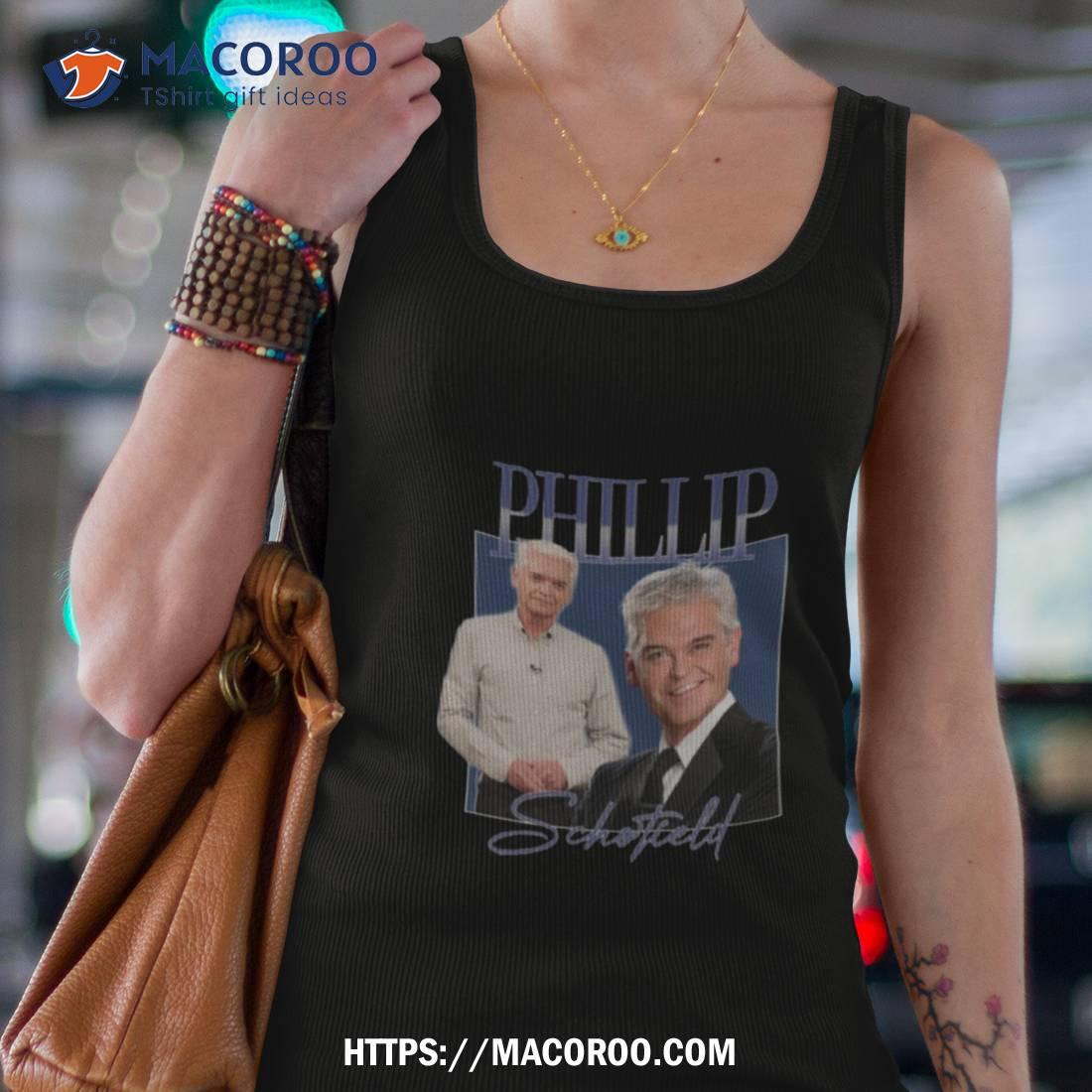 Phillip Schofield Tee Top Uk Tv Presenter Tribute 90’s Shirt Phillip Schofield Tee Top Uk Tv Presenter Tribute 90’s Shirt