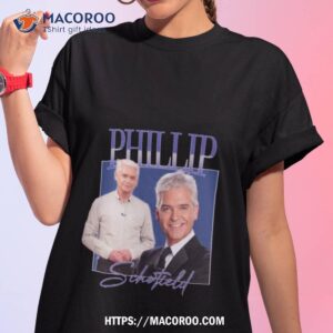 phillip schofield tee top uk tv presenter tribute 90 s shirt tshirt 1