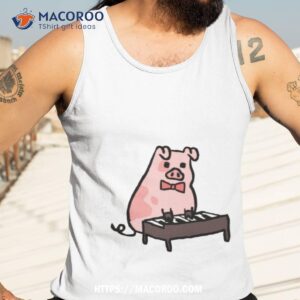 pink cute piggy pusheen style shirt tank top 3