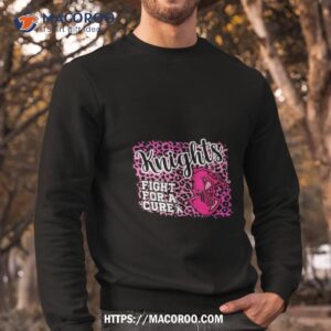 pink ucf knights breast cancer awareness fight for a cure t shirt sweatshirt