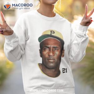 pittsburgh pirates roberto clemente mitchell and ness cream legends shirt sweatshirt 2