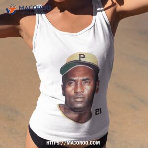 Pittsburgh Pirates Roberto Clemente Mitchell And Ness Cream Legends Shirt