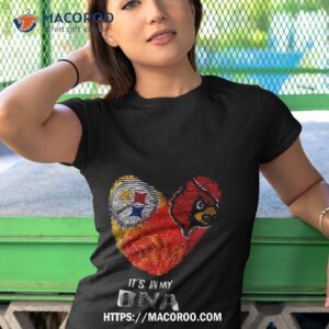 pittsburgh steelers and arizona cardinals heartt it s in my dna 2023 shirt tshirt 1