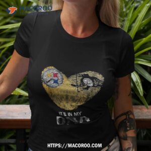 pittsburgh steelers and pittsburgh penguins heartt it s in my dna 2023 shirt tshirt 3
