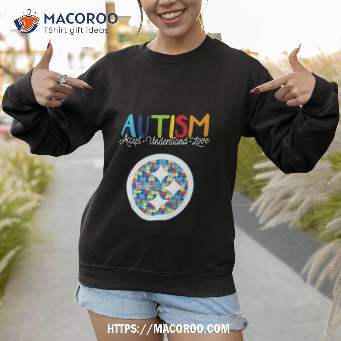 Pittsburgh Steelers Autism Awareness Knowledge Power Shirt Pittsburgh Steelers Autism Awareness Knowledge Power Shirt