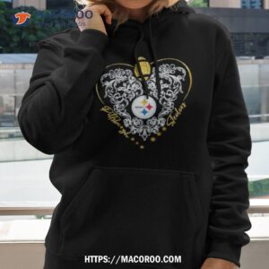 pittsburgh steelers heart love football logo diamond 2023 shirt hoodie 2