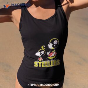 pittsburgh steelers snoopy and charlie brown peanuts 2023 shirt tank top 2