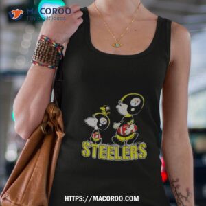 pittsburgh steelers snoopy and charlie brown peanuts 2023 shirt tank top 4