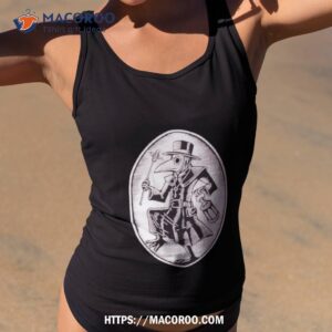 plague doctor frame shirt tank top 2