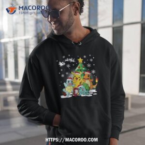 pokemon characters christmas tree shirt hoodie 1