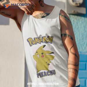 pokemon mad engine pikachu pose shirt tank top 1