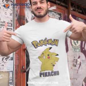Pokemon Mad Engine Pikachu Pose Shirt