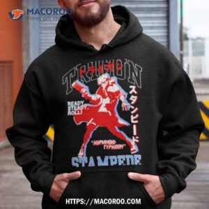 porpol pip trigun stampede humanoid typhoon shirt hoodie