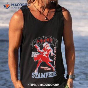 porpol pip trigun stampede humanoid typhoon shirt tank top
