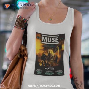 poster muse manchester uk 09 29 2023 ao arena show art poster design shirt tank top 4