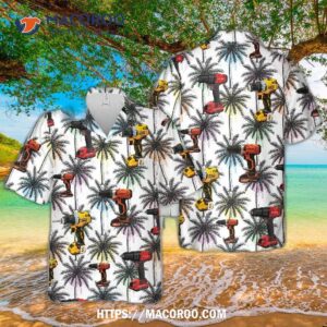 Power Drill Hawaiian Shirt