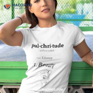 pulchritude definition for word loverss shirt tshirt 1