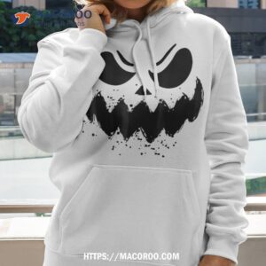 pumpkin jack o lantern face jackolantern halloween adult kid shirt hoodie