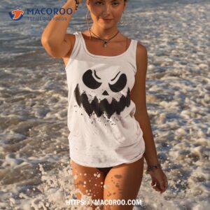 pumpkin jack o lantern face jackolantern halloween adult kid shirt tank top