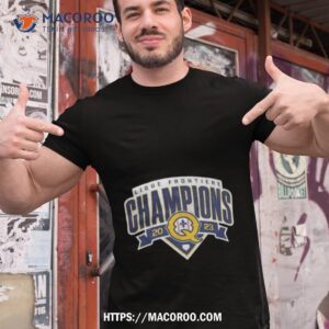 Quebec Capitales Champions De La Ligue Frontiere 2023 Logo Shirt