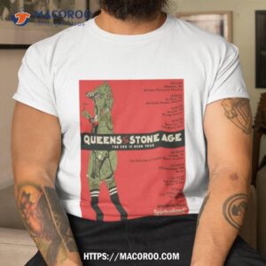 queens of the stone age tour 2023 the end is nero art poster t shirt tshirt
