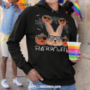 Rabboween – Pumpkin Hare With Glasses Halloween Rabbit Shirt