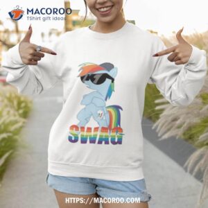 rainbow dash has all the swag essential shirt sweatshirt