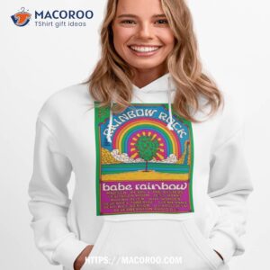Rainbow Rock Band Babe Rainbow Fernwood Big Sur Friday 22 September 2023 Art Poster Design T Shirt