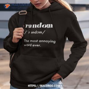 random word definition shirt hoodie 3