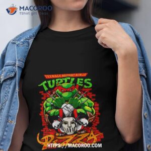 Raphael Teenage Mutant Ninja Turtles Pizza Shirt
