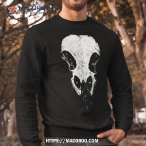 raven skull shirt sweatshirt
