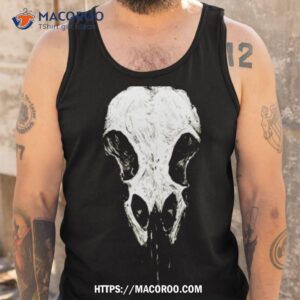 raven skull shirt tank top