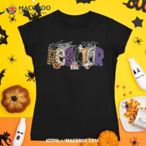 realtor witch hat pumpkin ghost funny halloween gifts shirt tshirt 1