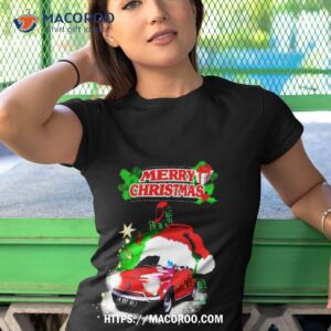Red Fiat 500 For Christmas Shirt