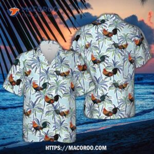 Red Junglefowl Hawaiian Shirt