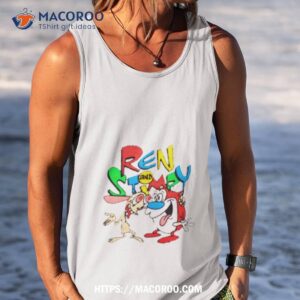 ren and stimpy funny shirt tank top
